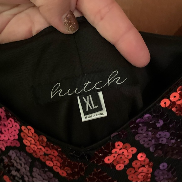 💕✨ ModCloth Sequin For Scale Midi Dress XL - Picture 8 of 8